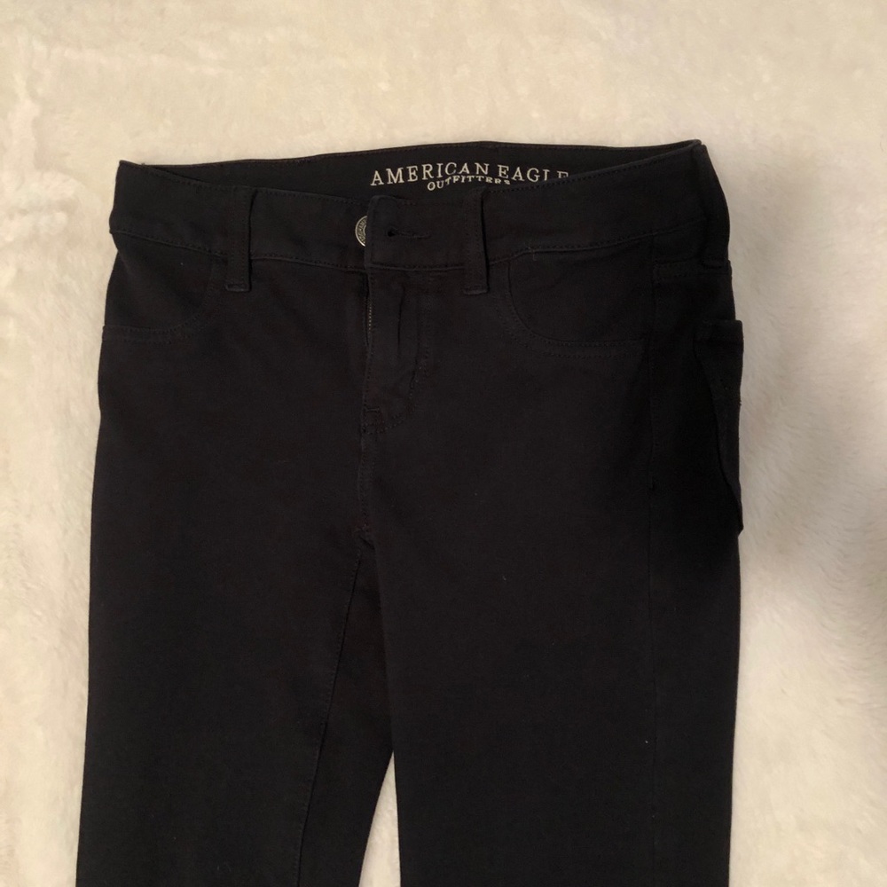 Super soft black jeggings